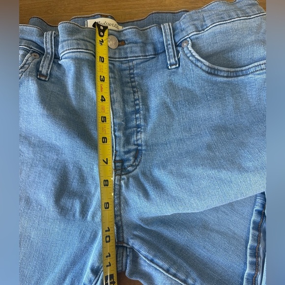 Madewell Mid Rise Kick Out Crop Jeans 32 - Picture 4 of 10